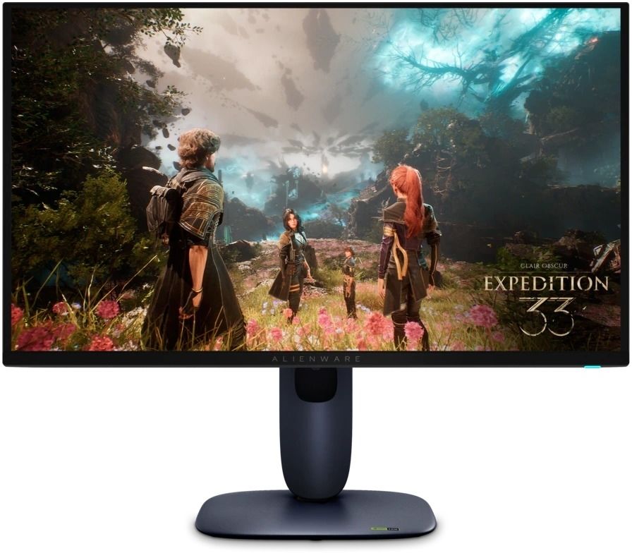 Монитор Dell 27" Alienware AW2725Q черный QD OLED LED 16:9 HDMI матовая HAS Piv 250cd 178гр/178гр 3840x2160 240Hz FreeSync Premium Pro DP 4K USB 6.79кг