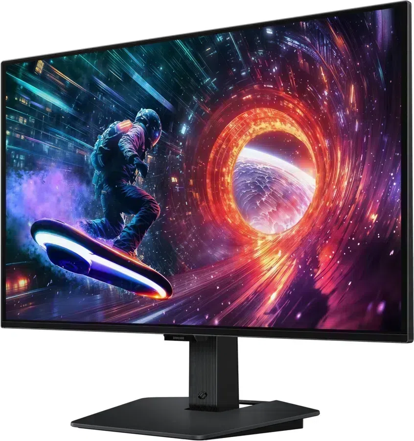 Монитор Samsung 27" Odyssey OLED G5 S27FG502SIXCI черный OLED LED 16:9 HDMI матовая 1000000:1 200cd 178гр/178гр 2560x1440 180Hz G-Sync FreeSync DP Quad HD 2K (1440p) 3.3кг