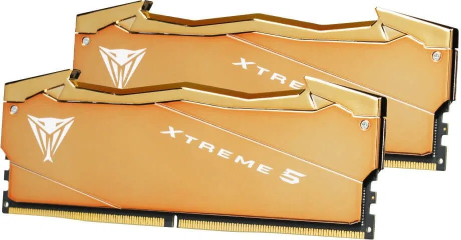 Память DDR5 2x16GB 6400MHz Patriot VXA532G6432K Viper Xtreme 5 Aurum RTL Gaming PC5-51200 CL32 DIMM UDIMM 288-pin 1.4В с радиатором Ret