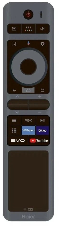 Телевизор LED Haier 65" M7 Frameless черный 4K Ultra HD 144Hz MEMC DVB-T DVB-T2 DVB-C DVB-S2 USB WiFi Smart TV