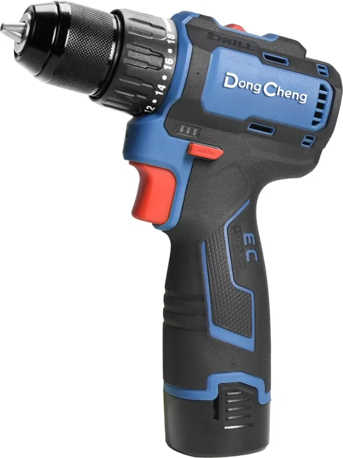 Дрель-шуруповерт DongCheng DCJZ1604 аккум. патрон:быстрозажимной (кейс в комплекте) (DCJZ1604(TYPE E))