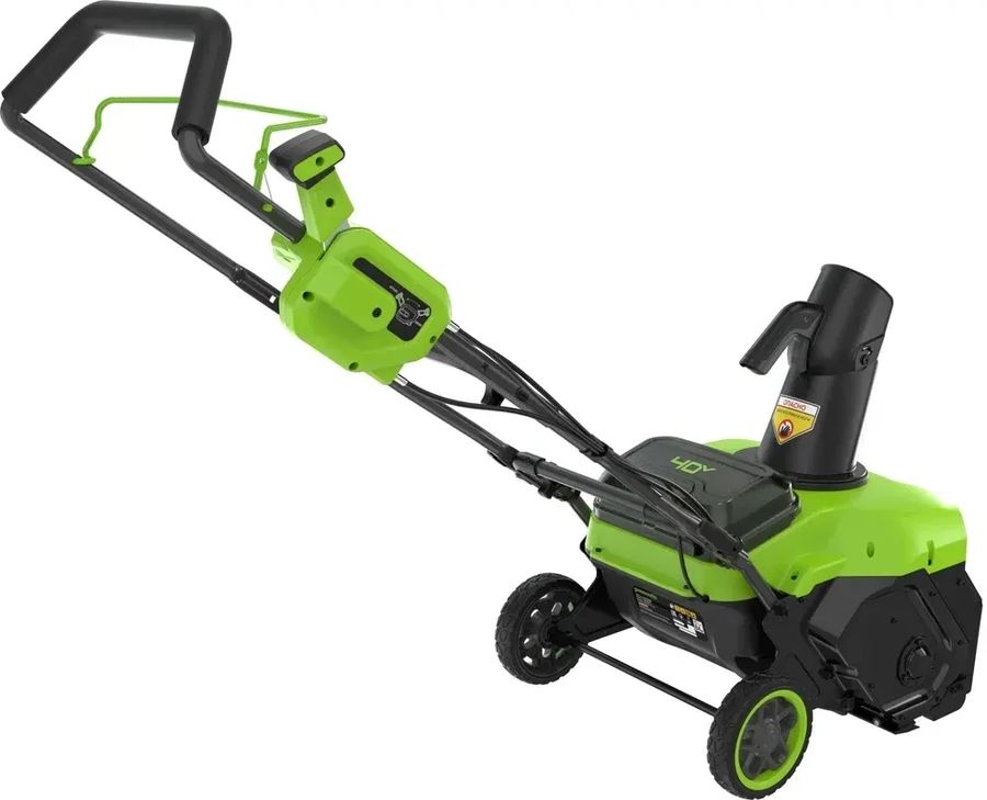 Снегоуборщик электр. Greenworks GD40STX2 1.8кВт