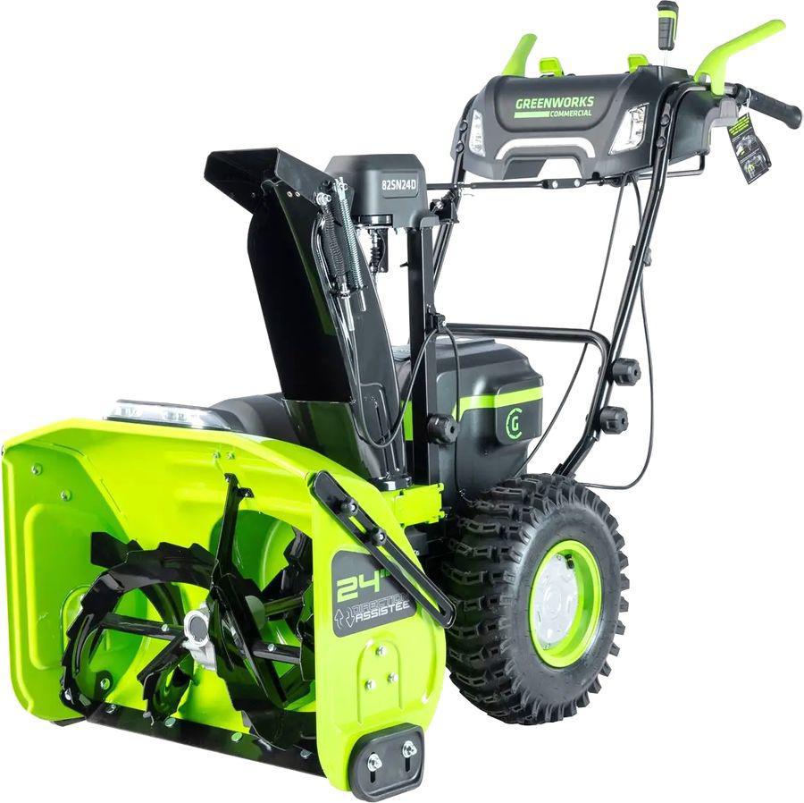 Снегоуборщик электр. Greenworks GD82ST56 5.2кВт