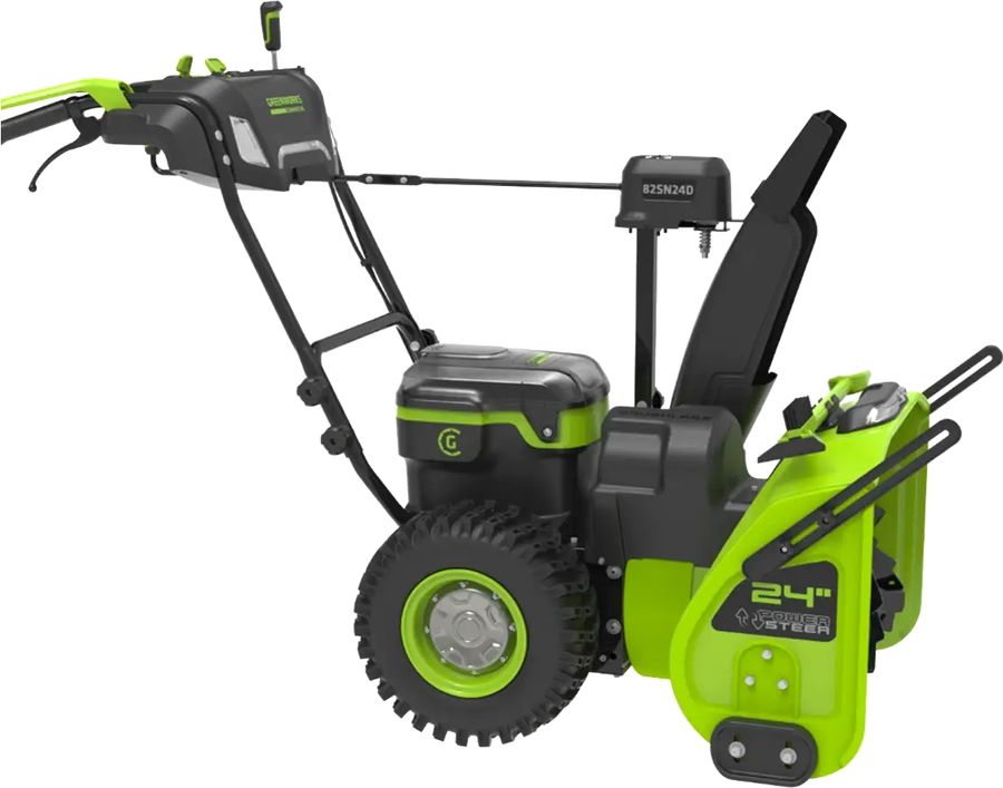 Снегоуборщик электр. Greenworks GD82ST56 5.2кВт