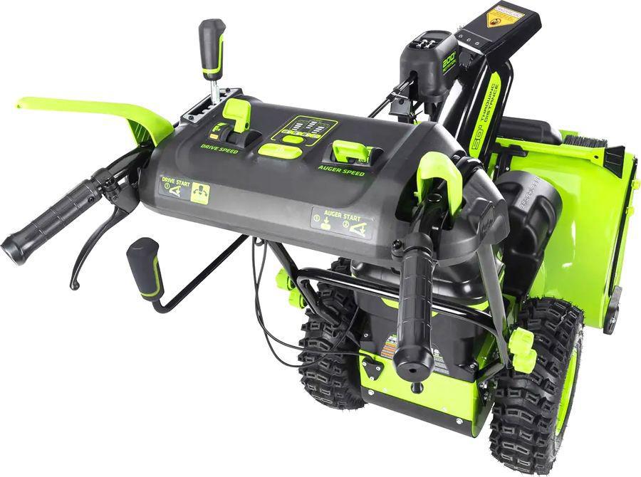 Снегоуборщик электр. Greenworks GD82ST56 5.2кВт