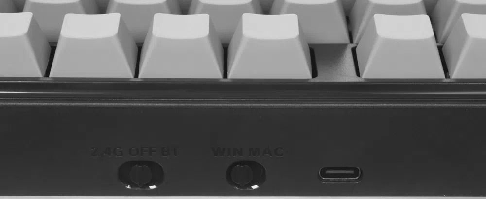 Клавиатура Redragon Star Blade Pro механическая черный/серый USB беспроводная BT/Radio for gamer LED (72653) кабель 1.5м