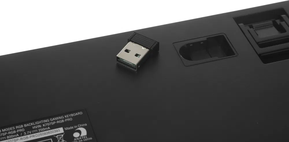Клавиатура Redragon Star Blade Pro механическая черный/серый USB беспроводная BT/Radio for gamer LED (72653) кабель 1.5м