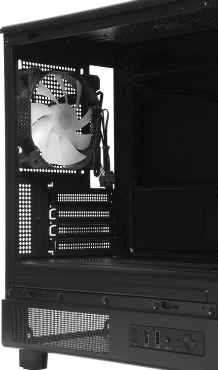Корпус Accord ACC-ZM3B черный без БП mATX 4x120mm 2x140mm 2xUSB2.0 1xUSB3.0 audio bott PSU