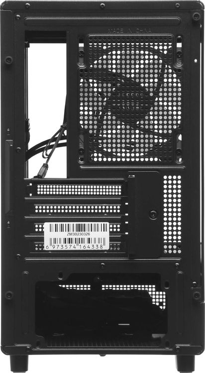 Корпус Accord ACC-ZM3B черный без БП mATX 4x120mm 2x140mm 2xUSB2.0 1xUSB3.0 audio bott PSU