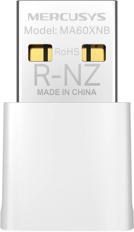 Сетевой адаптер Wi-Fi + Bluetooth Mercusys MA60XNB AX900 USB