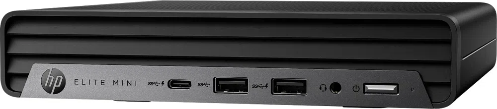 Неттоп HP Elite 800 G9 Mini i5 14500 (2.6) 16Gb SSD512Gb UHDG 770 Windows 11 Pro GbitEth WiFi BT 120W kb мышь клавиатура черный (C88QFAT)