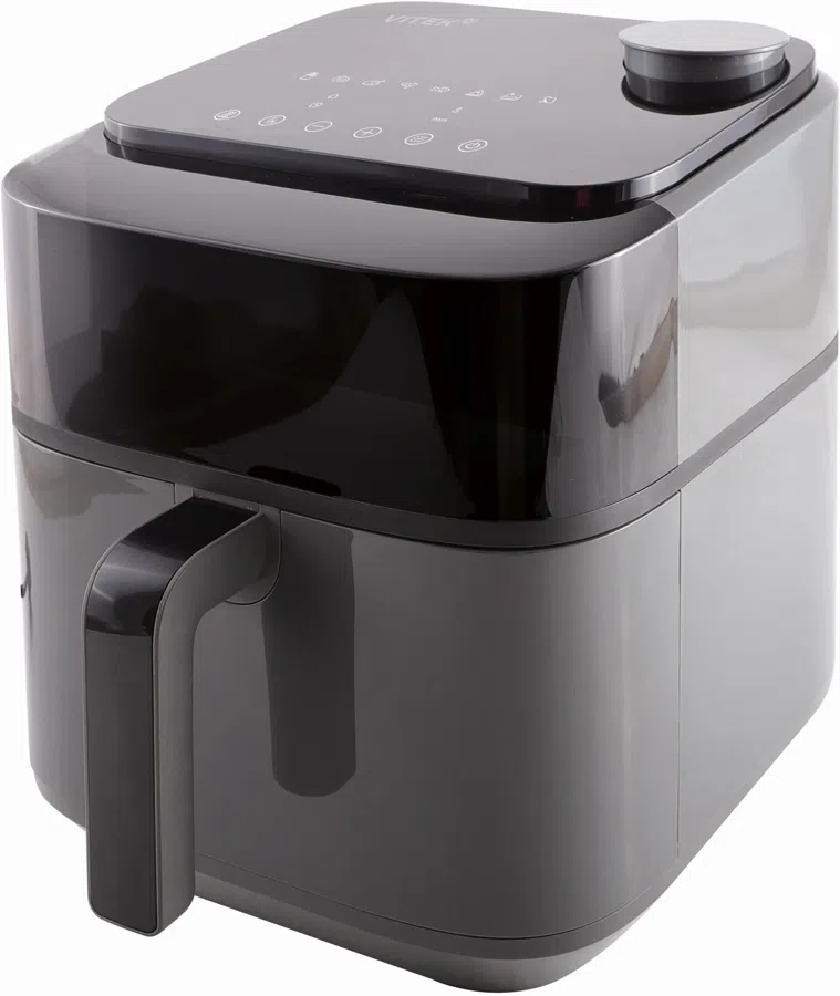 Аэрогриль Vitek VT-AF5505 6.5л 1800Вт серый/черный