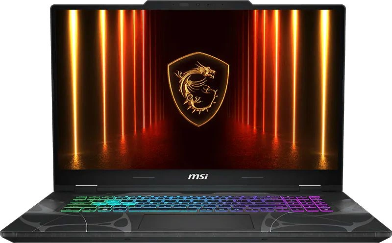 Ноутбук MSI Cyborg A17 AI B2HWFKG-040XRU Ryzen 7 260 16Gb SSD1Tb NVIDIA GeForce RTX 5060 8Gb 17.3" IPS FHD (1920x1080) FreeDOS black WiFi BT Cam (9S7-17UL32-040)