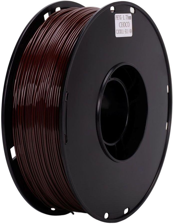 Пластик для принтера 3D Cactus CS-3D-PETG-1KG-CHOCO PETG d1.75мм 1кг L316м 1цв.