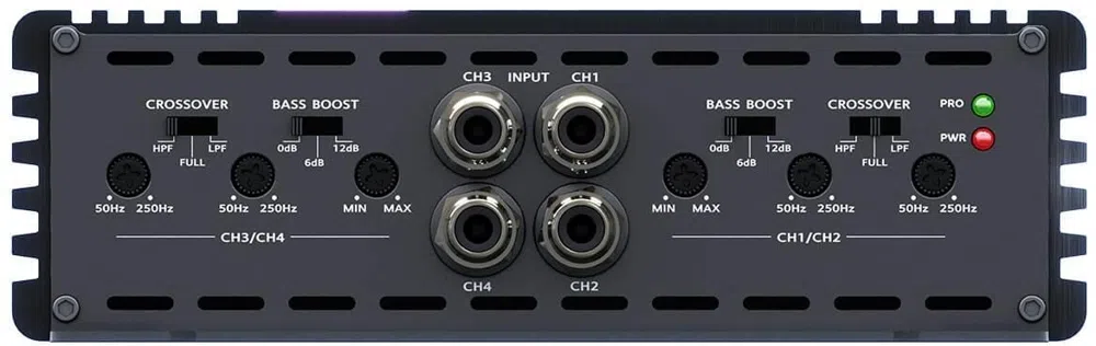 Усилитель автомобильный Prology HQ-4.100 четырехканальный