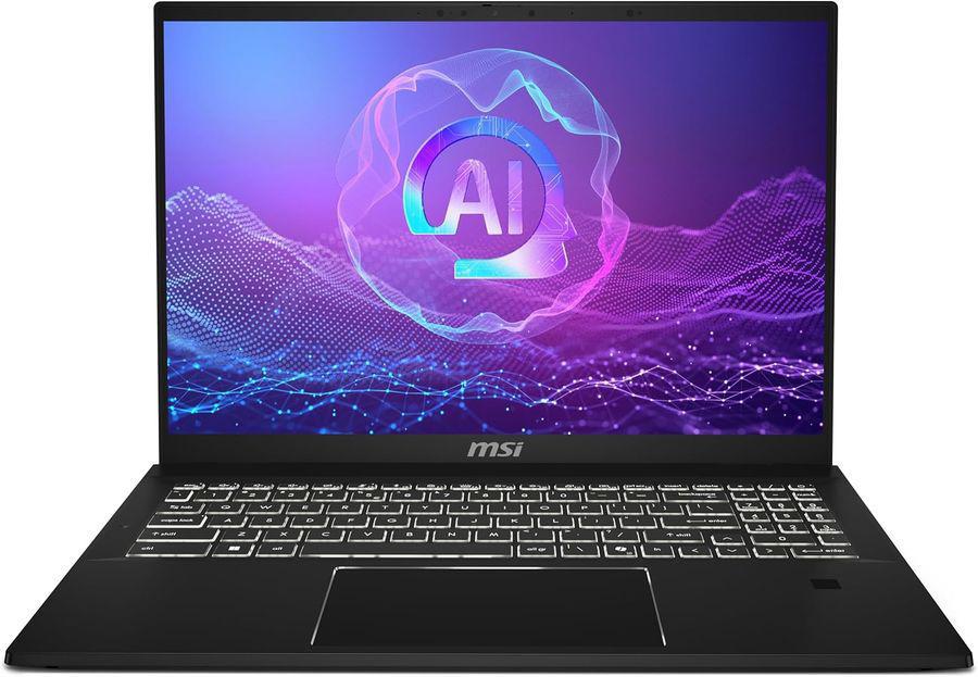 Ноутбук MSI Summit Pro 16 AI A2HVETG-085RU Core Ultra 7 255H 32Gb SSD1Tb NVIDIA GeForce RTX4050 6Gb 16" IPS Touch QHD+ (2560x1600) Windows 11 Pro black WiFi BT Cam (9S7-159631-085)