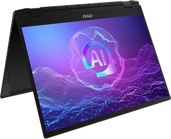 Ноутбук MSI Summit Pro 16 AI A2HVETG-085RU Core Ultra 7 255H 32Gb SSD1Tb NVIDIA GeForce RTX4050 6Gb 16" IPS Touch QHD+ (2560x1600) Windows 11 Pro black WiFi BT Cam (9S7-159631-085)