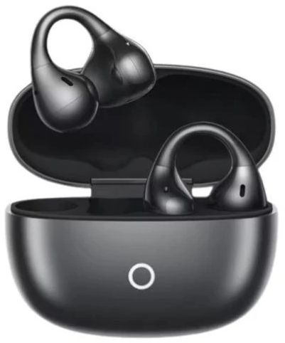 Гарнитура накладные Realme Buds Clip черный беспроводные bluetooth клипса (6941764477667)