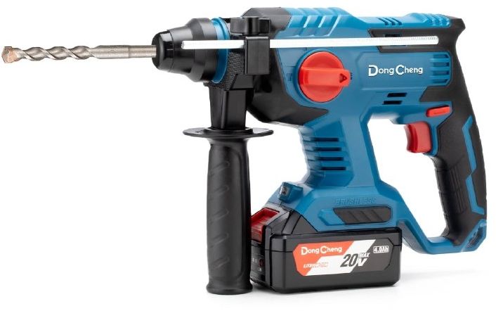Перфоратор DongCheng DCZC22 патрон:SDS-plus уд.:2.1Дж аккум.
