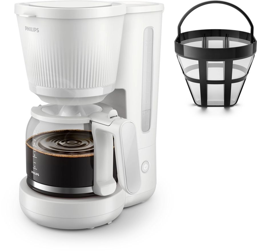 Кофеварка капельная Philips HD7411/00 белый