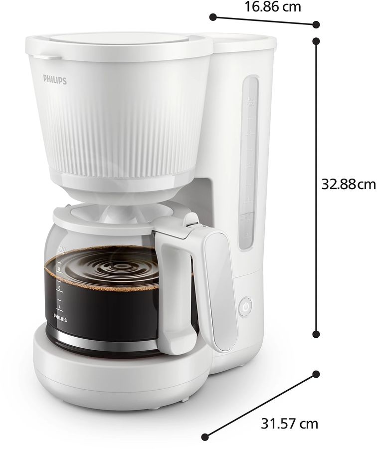 Кофеварка капельная Philips HD7411/00 белый