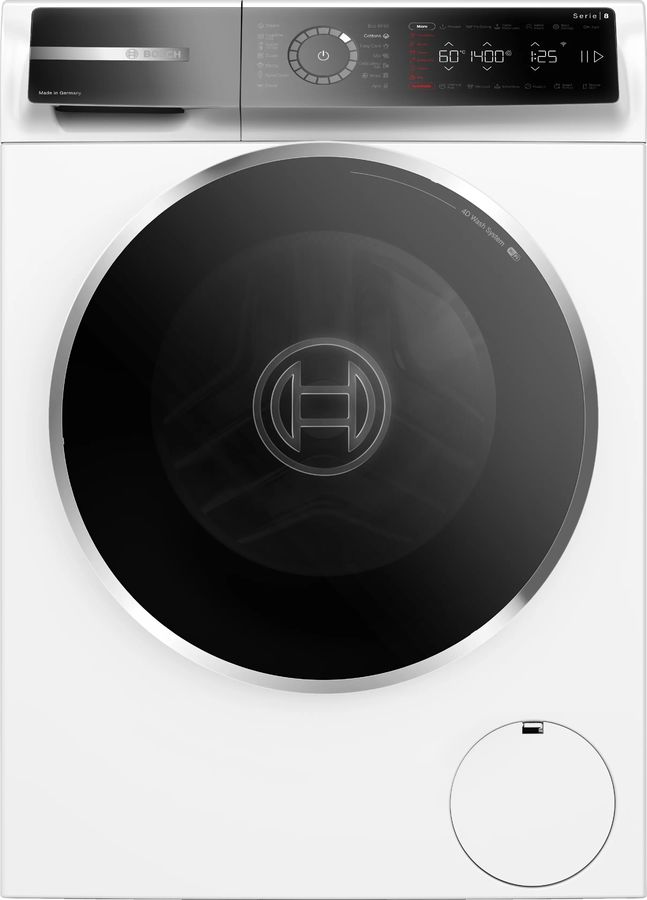 Стиральная машина Bosch Serie 8 WGB24410ME пан.англ. класс: A загр.фронтальная макс.:9кг белый инвертор