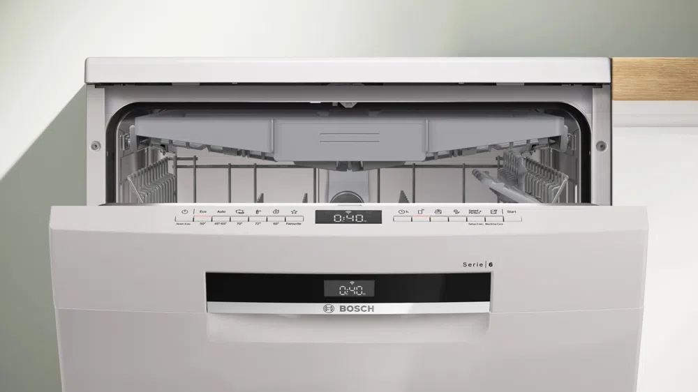 Посудомоечная машина Bosch Serie 6 SMS6EMW38Q белый (полноразмерная)