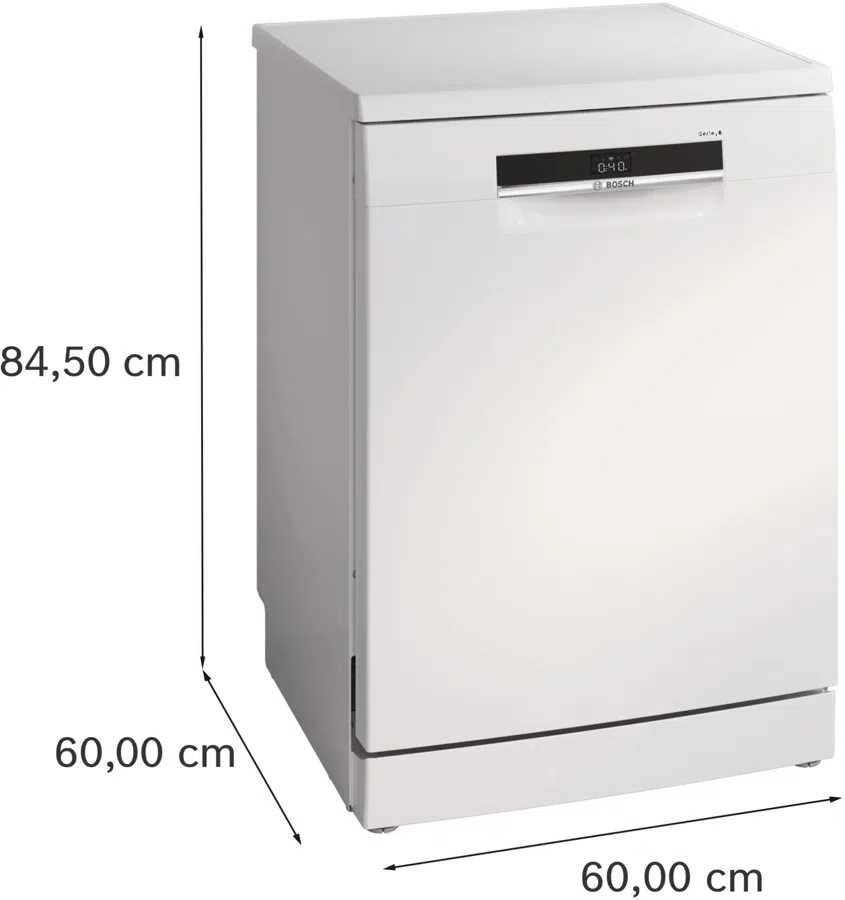 Посудомоечная машина Bosch Serie 6 SMS6EMW38Q белый (полноразмерная)