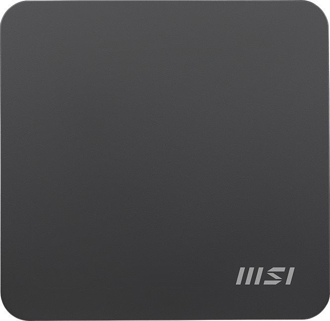 Неттоп MSI Cubi Z 8M-038BRU Ryzen 7 H 255 (3.8) 780M CR без ОС 2x2.5GbitEth WiFi BT 120W черный (936-B03241-038)