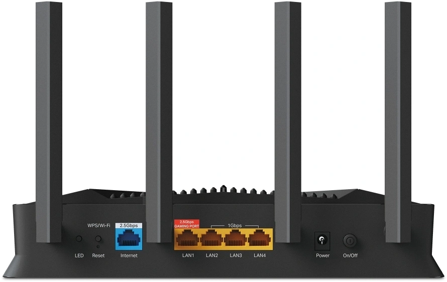 Роутер беспроводной TP-Link Archer GE230 BE3600 100/1000/2500BASE-T черный