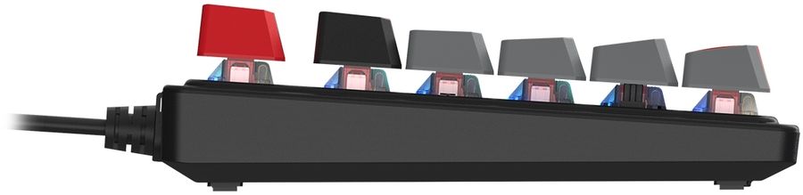 Клавиатура A4Tech S310N механическая черный/красный USB Multimedia for gamer LED кабель 1.8м