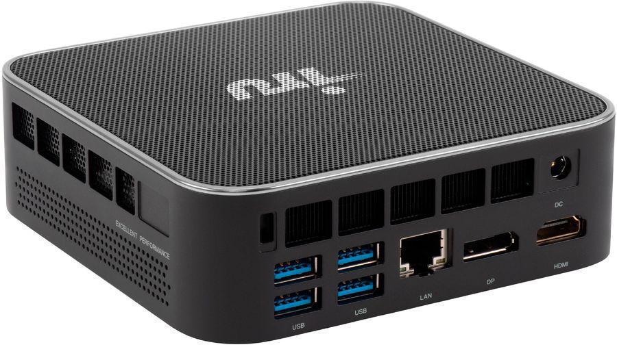 Неттоп IRU Tactio 525 Ryzen 5 6600H (3.3) 16Gb SSD512Gb 660M Windows 11 Pro GbitEth WiFi BT 120W черный (RUS) (2164239)