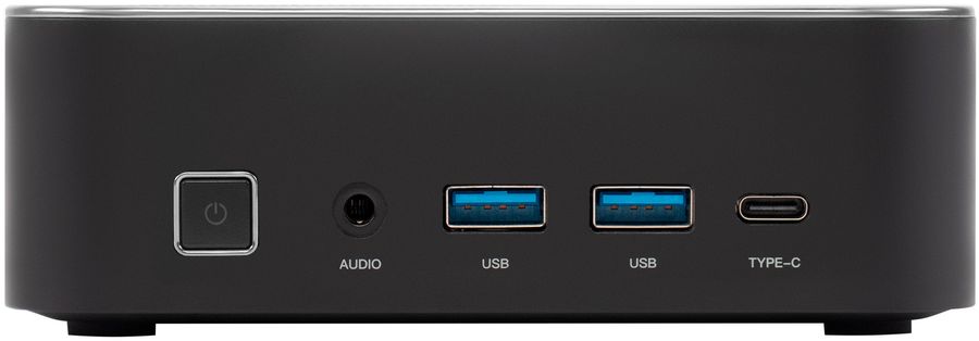 Неттоп IRU Tactio 525 Ryzen 5 6600H (3.3) 16Gb SSD512Gb 660M Windows 11 Pro GbitEth WiFi BT 120W черный (RUS) (2164239)