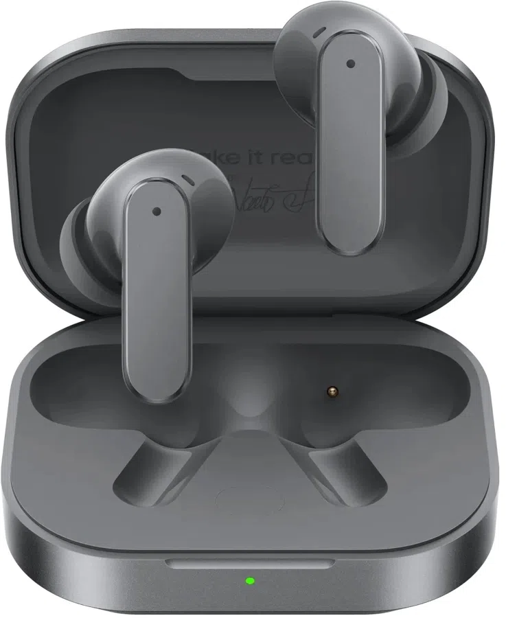 Гарнитура внутриканальные Realme Buds Air 8 т.серый беспроводные bluetooth в ушной раковине (6941764483309)