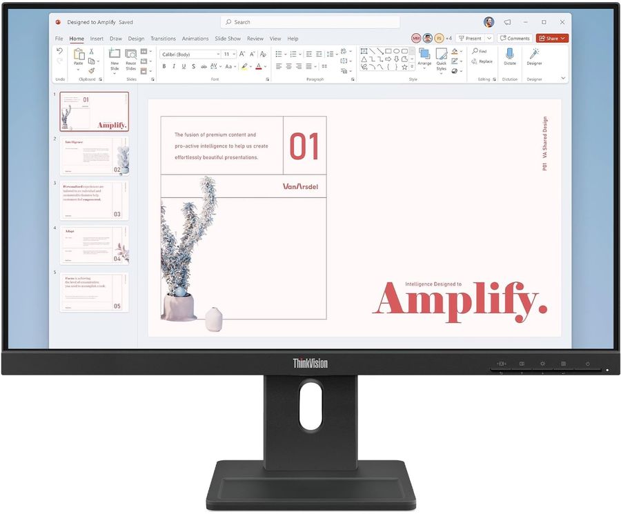 Монитор Lenovo 23.8" ThinkVision E24-40 черный IPS LED 16:9 HDMI M/M матовая HAS Piv 250cd 178гр/178гр 1920x1080 100Hz VGA DP FHD 4.5кг