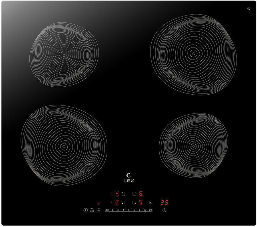 Индукционная варочная поверхность Lex EVI 640 R2 I BL черный