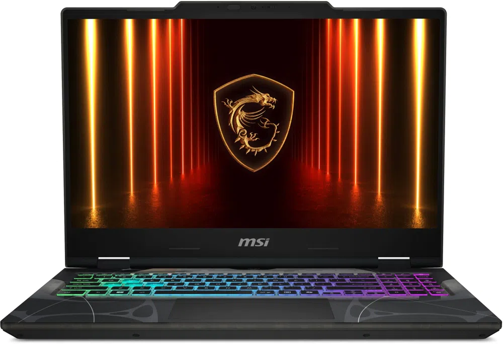 Ноутбук MSI Cyborg 15 B13WGKG-662CA Core i7 13620H 32Gb SSD1Tb NVIDIA GeForce RTX 5070 8Gb 15.6" IPS FHD (1920x1080) Windows 11 Home Multi Language black WiFi BT Cam