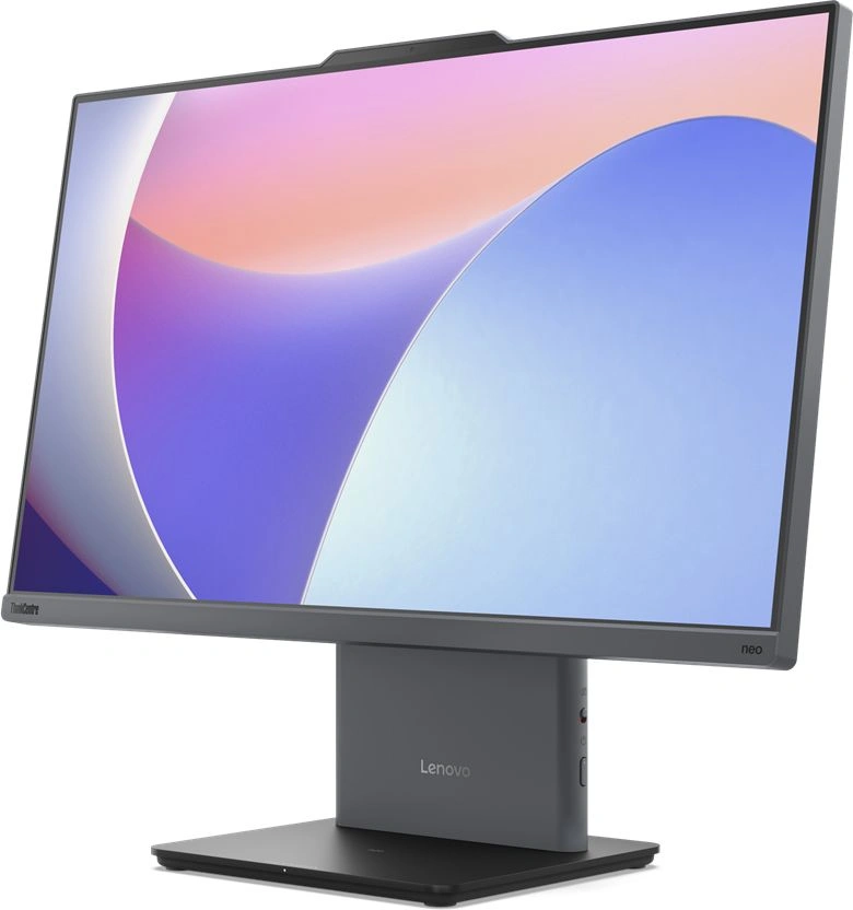 Моноблок Lenovo ThinkCentre neo 50a G5 27" Full HD Core 5 210H (2.5) 16Gb SSD512Gb Graphics без ОС GbitEth WiFi BT 90W клавиатура мышь Cam серый 1920x1080