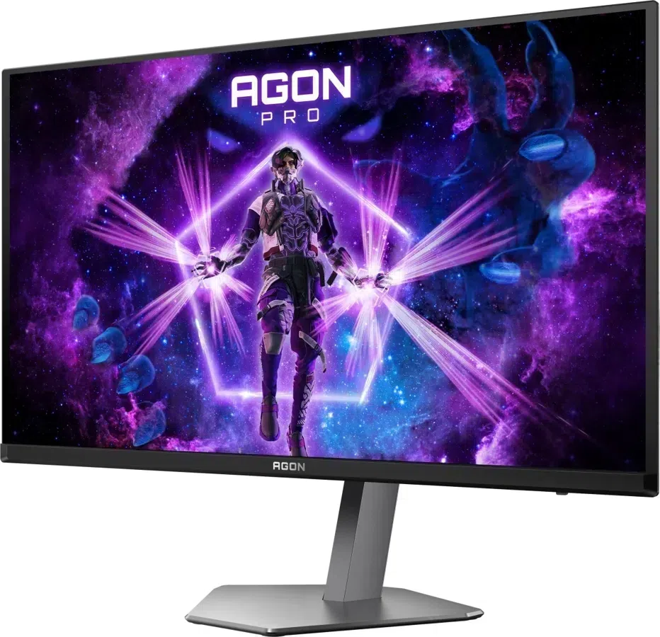 Монитор AOC 26.5" Agon AG276QKD2 черный QD OLED 16:9 HDMI M/M матовая HAS Piv 1000cd 178гр/178гр 2560x1440 500Hz G-Sync DP QHD 5.9кг