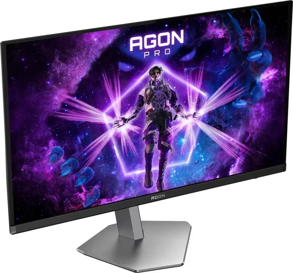 Монитор AOC 26.5" Agon AG276QKD2 черный QD OLED 16:9 HDMI M/M матовая HAS Piv 1000cd 178гр/178гр 2560x1440 500Hz G-Sync DP QHD 5.9кг