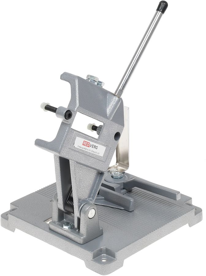 Стойка для углошлиф.машин RedVerg GS-125 серый