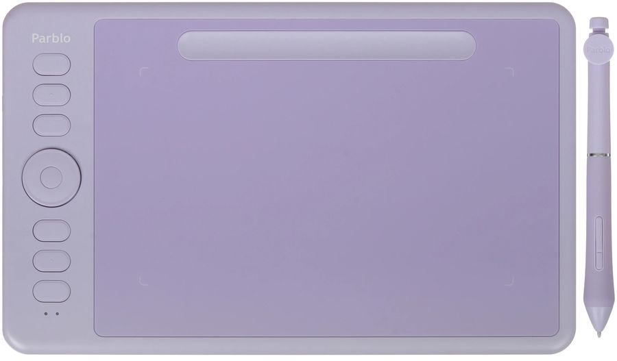 Графический планшет Parblo Intangbo SW USB Type-C фиолетовый