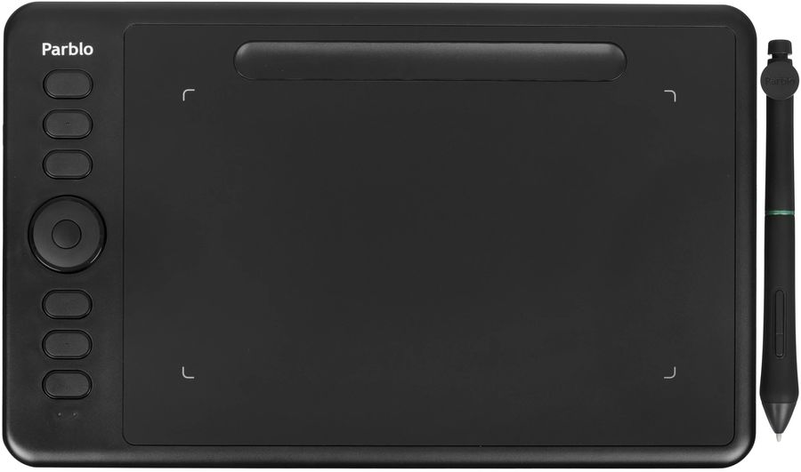 Графический планшет Parblo Intangbo SW USB Type-C черный