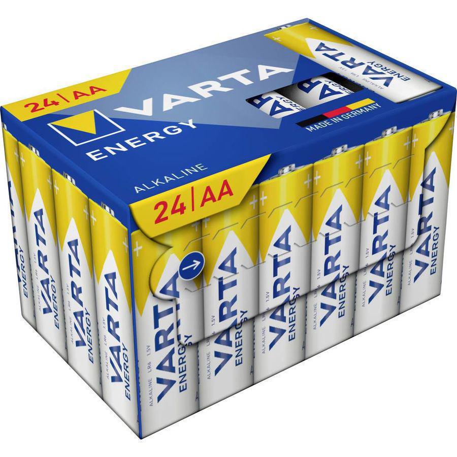 Батарея Varta Energy LR6 AA AA (24шт) блистер