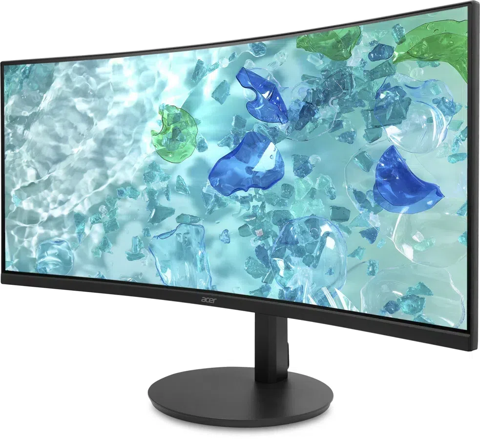 Монитор Acer 34" Vero CB342CURJ0bmiiprzx черный VA LED 1ms 21:9 HDMI M/M матовая HAS Piv 350cd 178гр/178гр 3440x1440 120Hz FreeSync DP UW USB 8.7кг