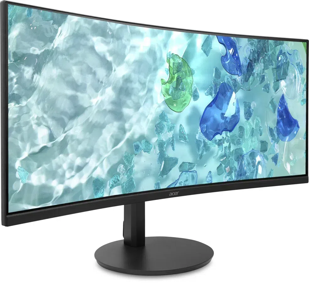Монитор Acer 34" Vero CB342CURJ0bmiiprzx черный VA LED 1ms 21:9 HDMI M/M матовая HAS Piv 350cd 178гр/178гр 3440x1440 120Hz FreeSync DP UW USB 8.7кг