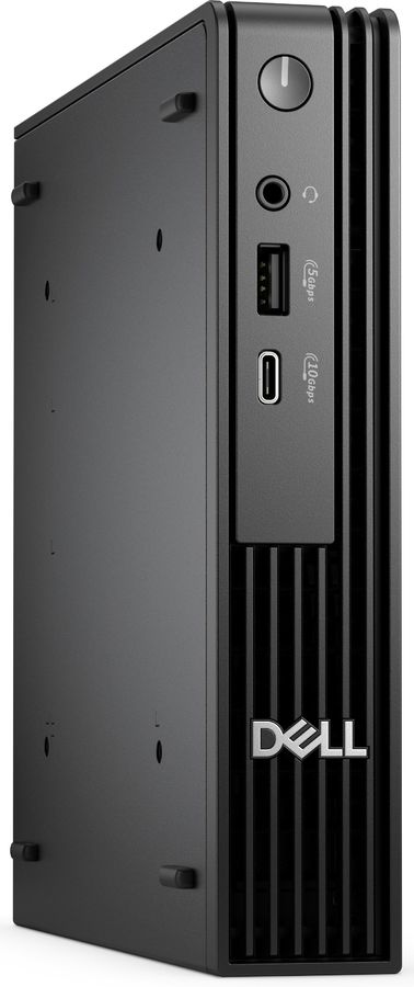 ПК Dell Pro Micro QCM1250 Micro Core Ultra 5 235T (2.2) 16Gb SSD512Gb Graphics Windows 11 Pro GbitEth WiFi BT 90W мышь клавиатура черный (5654)