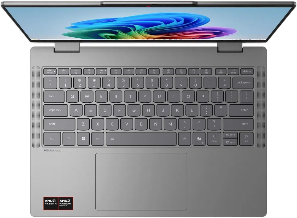 Ноутбук Lenovo IdeaPad 5 2-in-1 14AHP11 Ryzen 7 250 16Gb SSD512Gb AMD Radeon 780M 14" OLED Touch WUXGA (1920x1200) без ОС grey WiFi BT Cam (83UJ0017PS)