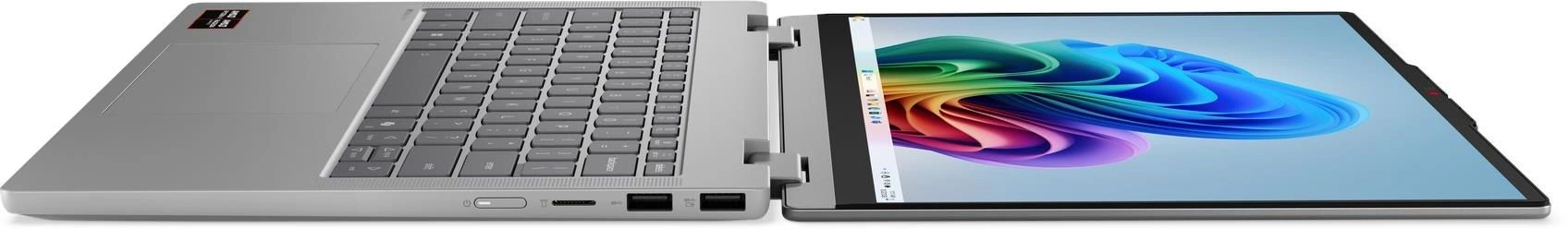 Ноутбук Lenovo IdeaPad 5 2-in-1 14AHP11 Ryzen 7 250 16Gb SSD512Gb AMD Radeon 780M 14" OLED Touch WUXGA (1920x1200) без ОС grey WiFi BT Cam (83UJ0017PS)