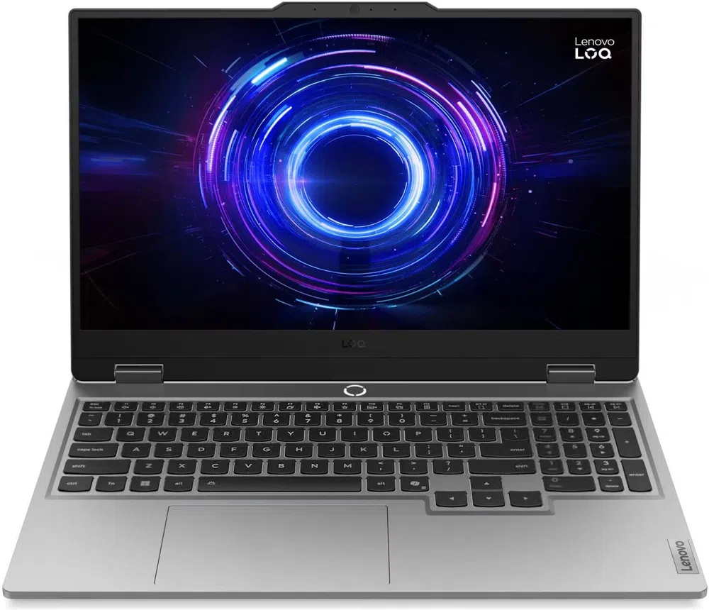 Ноутбук Lenovo LOQ 15IRX10 Core i7 14700HX 16Gb SSD512Gb NVIDIA GeForce RTX5050 8Gb 15.6" IPS FHD (1920x1080) без ОС grey WiFi BT Cam (83JE00YNPS)